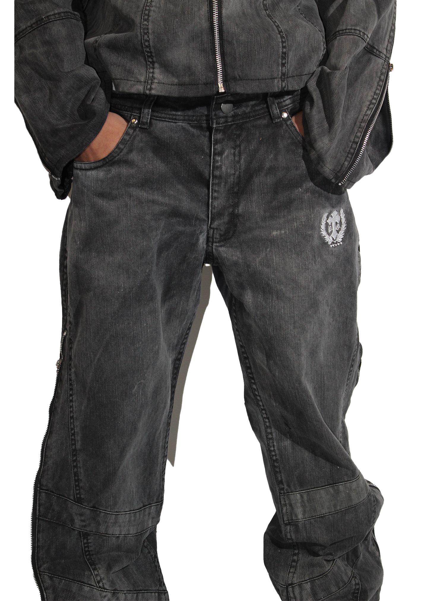 LIGHT X P.G DENIM PANTS