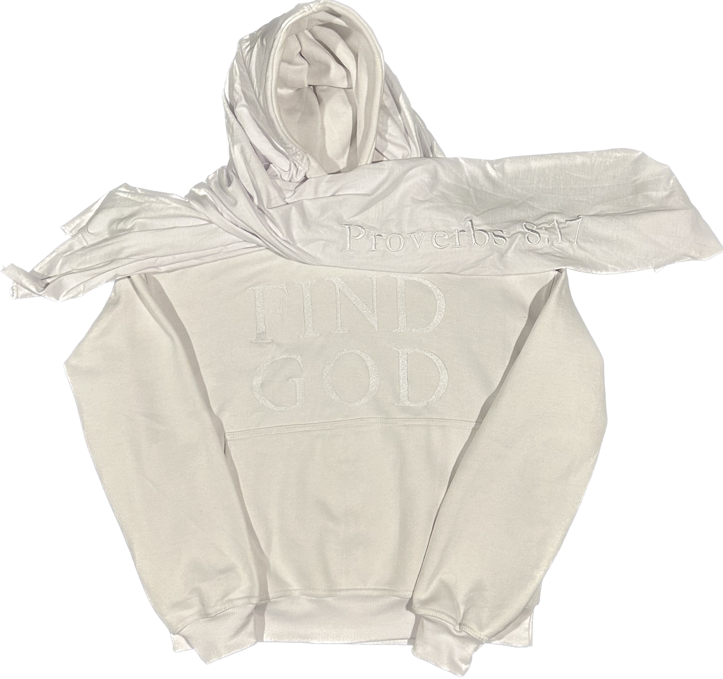 Find God Hoodie (White)